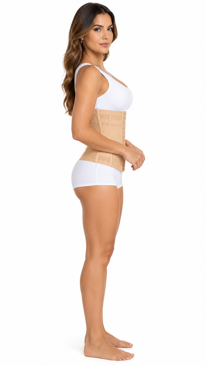 Cinta Elastique Modeladora Feminina Redutora – Afina a Cintura, Comprime o Abdômen, Fitness