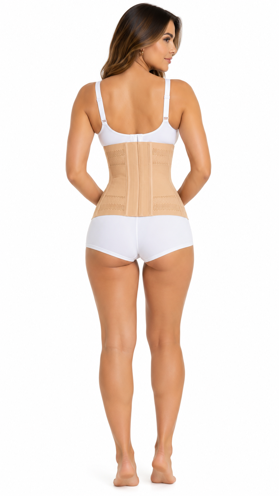 Cinta Elastique Modeladora Feminina Redutora – Afina a Cintura, Comprime o Abdômen, Fitness